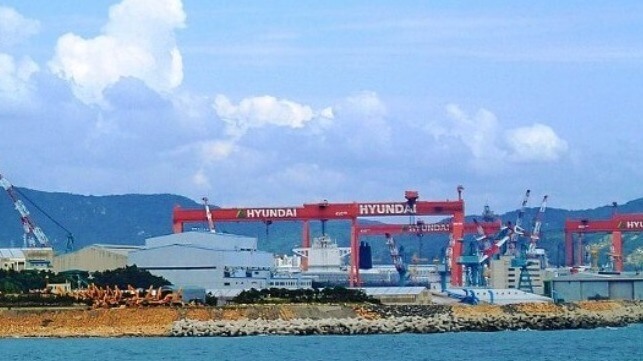Hyundai shipbuilding